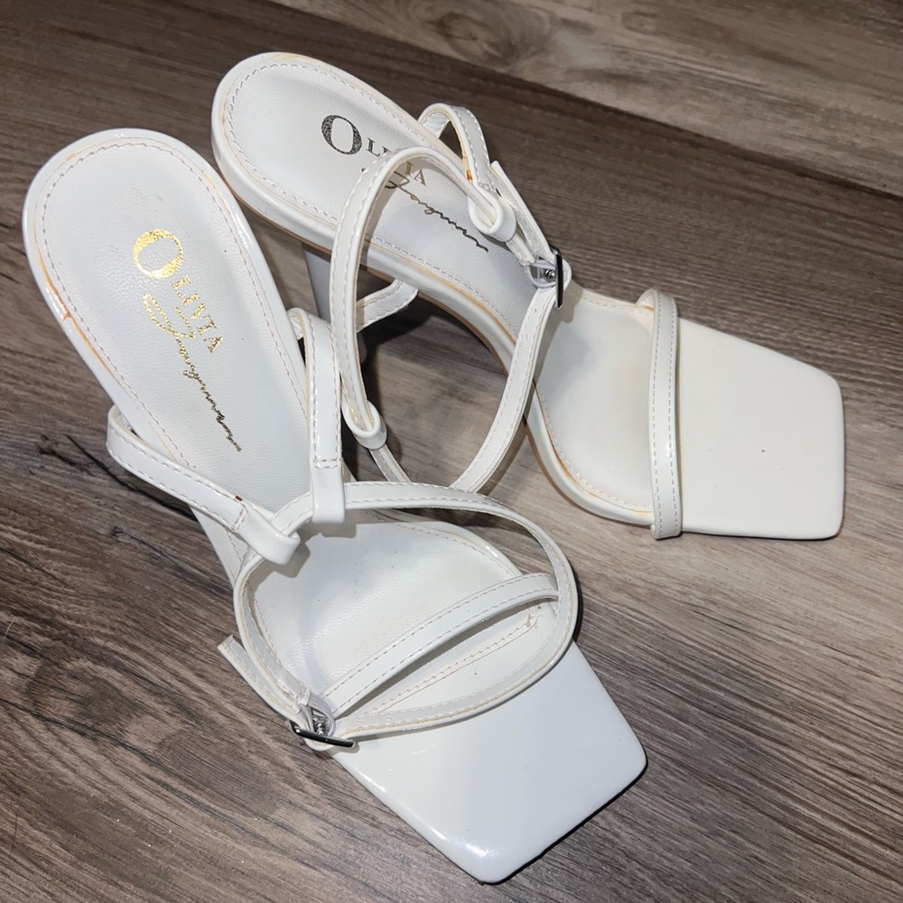 White heels